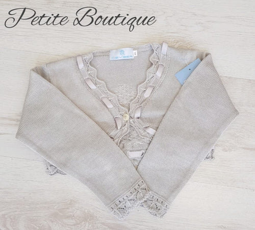 Spanish grey ribbon bolero