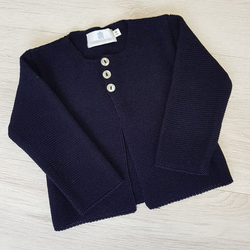 Spanish boys navy cardigan