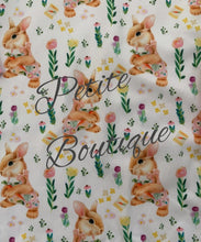 Load image into Gallery viewer, Girls rabbit Easter print pyjamas