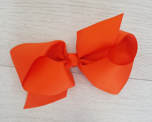 Burnt orange 6inch clip