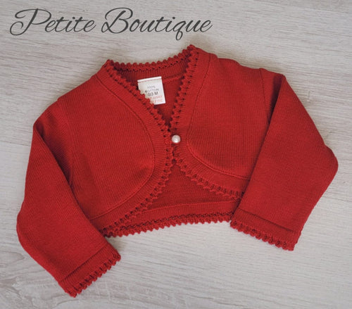 Spanish red bolero