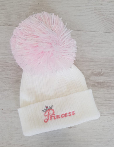 Princess pompom hat